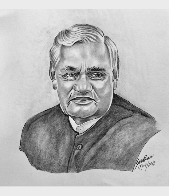Atal Bihari Vajpayee Ji by KauxFury on DeviantArt